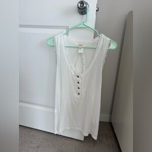 POL tank with lace trim